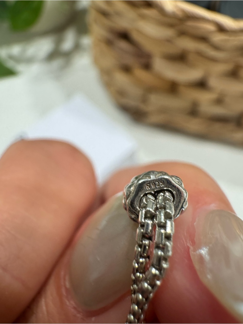 Pandora Adjustable Studded Chain Bracelet - Picture 7 of 7